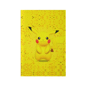 Обложка для паспорта матовая кожа с принтом Pikachu , натуральная матовая кожа | размер 19,3 х 13,7 см; прозрачные пластиковые крепления | Тематика изображения на принте: pikachu | pokeboll | pokemon | пикачу | покеболл | покемон