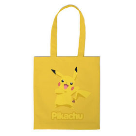 Сумка 3D повседневная с принтом Pikachu , 100% полиэстер | Плотность: 200 г/м2; Размер: 34×35 см; Высота лямок: 30 см | pikachu | pokeboll | pokemon | пикачу | покеболл | покемон