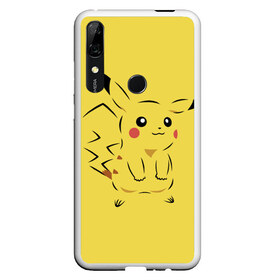 Чехол для Honor P Smart Z с принтом Pikachu , Силикон | Область печати: задняя сторона чехла, без боковых панелей | pikachu | pokeboll | pokemon | пикачу | покеболл | покемон