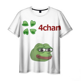 Мужская футболка 3D с принтом 4ch.memes , 100% полиэфир | прямой крой, круглый вырез горловины, длина до линии бедер | 4ch