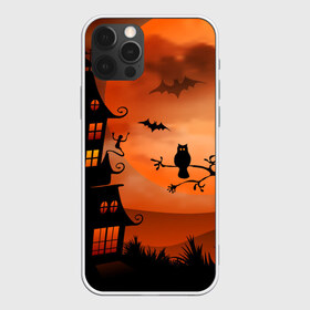 Чехол для iPhone 12 Pro Max с принтом Halloween , Силикон |  | пейзаж | тыква | хэллоуин