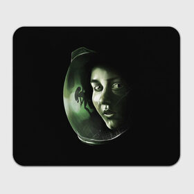 Коврик прямоугольный с принтом Чужой , натуральный каучук | размер 230 х 185 мм; запечатка лицевой стороны | Тематика изображения на принте: alien | aliens | cinema | film | predator | фильм | чужой