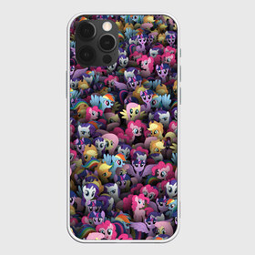 Чехол для iPhone 12 Pro Max с принтом My Little Pony Персонажи , Силикон |  | stickerbombing