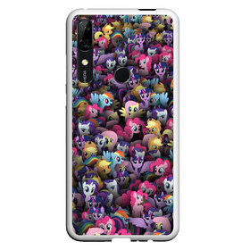 Чехол для Honor P Smart Z с принтом My Little Pony Персонажи , Силикон | Область печати: задняя сторона чехла, без боковых панелей | stickerbombing