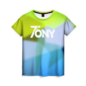 Женская футболка 3D с принтом TonyCreative 9 , 100% полиэфир ( синтетическое хлопкоподобное полотно) | прямой крой, круглый вырез горловины, длина до линии бедер | minecraft | teamcrtv | tony | tony creative | tonycreative | yotube | блоггер | блогер | майнкрафт | тони | тони креатив | ютуб | ютьюб