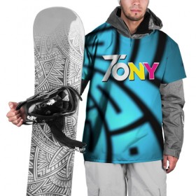 Накидка на куртку 3D с принтом TonyCreative 5 , 100% полиэстер |  | minecraft | teamcrtv | tony | tony creative | tonycreative | yotube | блоггер | блогер | майнкрафт | тони | тони креатив | ютуб | ютьюб