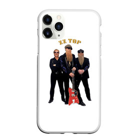 Чехол для iPhone 11 Pro матовый с принтом ZZ TOP , Силикон |  | Тематика изображения на принте: blues | rock | zz top | блюз | зизи топ | музыка | рок