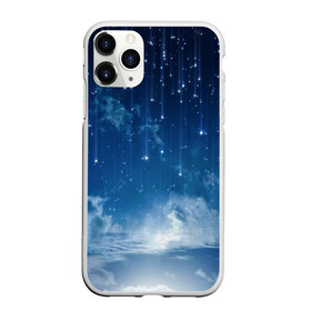 Чехол для iPhone 11 Pro матовый с принтом Звездное небо , Силикон |  | Тематика изображения на принте: вселенная | галактика | звезды | небо | ночь