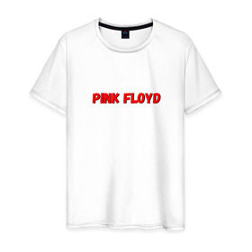 Мужская футболка хлопок с принтом Pink Floyd , 100% хлопок | прямой крой, круглый вырез горловины, длина до линии бедер, слегка спущенное плечо. | pink floyd рок