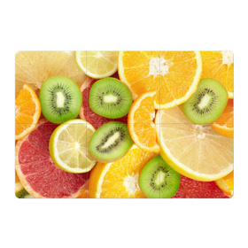 Магнитный плакат 3Х2 с принтом Сочные фрукты , Полимерный материал с магнитным слоем | 6 деталей размером 9*9 см | апельсин | грейпфрут | десерт | дольки | киви | кусочки фруктов | лайм | лимон | разрез | сечение | фреш | фрукты | цитрусовые
