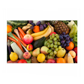 Бумага для упаковки 3D с принтом Спелые фрукты , пластик и полированная сталь | круглая форма, металлическое крепление в виде кольца | ананас | арбуз | банан | богатый урожай | виноград | горох | груша | еда | капуста | картофель | лук | морковь | овощи | огурец | перец | персик | слива | сочные плоды | томат | фасоль | фрукты | яблоко