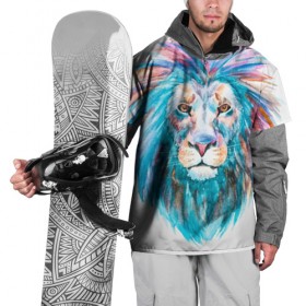 Накидка на куртку 3D с принтом Живописный лев , 100% полиэстер |  | Тематика изображения на принте: lion | грива | дикая кошка | добыча | животное | зверь | искусство | картина | клыки | когти | король джунглей | лев | макет | мясо | набросок | портрет | хищник | царь зверей | эскиз