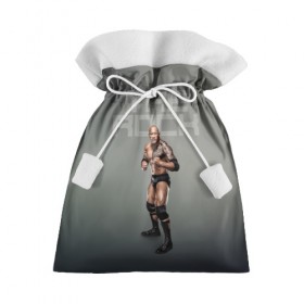 Подарочный 3D мешок с принтом The Rock WWE , 100% полиэстер | Размер: 29*39 см | Тематика изображения на принте: dwayne johnson | the rock | wwe | рестлинг | спорт