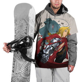 Накидка на куртку 3D с принтом Fullmetal Alchemist , 100% полиэстер |  | Тематика изображения на принте: alchemist | anime | fullmetal alchemist | алхимик | аниме | стальной алхимик