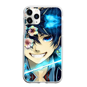 Чехол для iPhone 11 Pro Max матовый с принтом Blue Exorcist , Силикон |  | anime | ao no exorcist | экзорцист