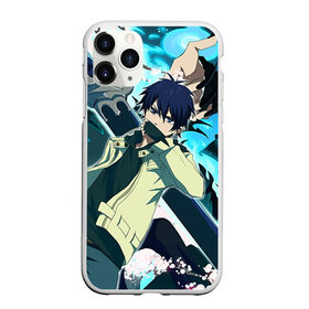 Чехол для iPhone 11 Pro матовый с принтом Blue Exorcist , Силикон |  | anime | ao no exorcist | blue exorcist | аниме | синий экзорцист | экзорцист