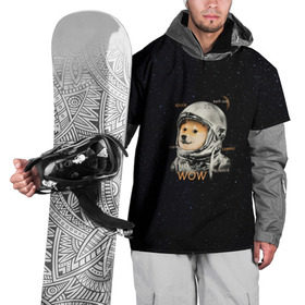 Накидка на куртку 3D с принтом Doge , 100% полиэстер |  | Тематика изображения на принте: dog | doge | mem | memes | space | wow | доге | космос | мемы | собака