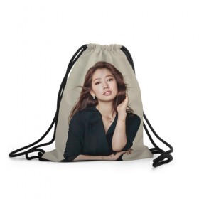 Рюкзак-мешок 3D с принтом Song Hye Kyo , 100% полиэстер | плотность ткани — 200 г/м2, размер — 35 х 45 см; лямки — толстые шнурки, застежка на шнуровке, без карманов и подкладки | дорама
