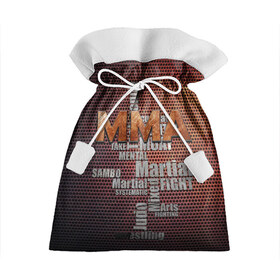 Подарочный 3D мешок с принтом MMA , 100% полиэстер | Размер: 29*39 см | judo | mixed | mma | sambo | wrestling