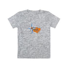 Детская футболка хлопок с принтом МЧС , 100% хлопок | круглый вырез горловины, полуприлегающий силуэт, длина до линии бедер | emercom | russia | мчс | служба спасения