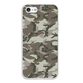 Чехол для iPhone 5/5S матовый с принтом Камуфляж , Силикон | Область печати: задняя сторона чехла, без боковых панелей | army | camo | camouflage | fishing | hunting | армия | камуфляж | маскировка | охота | рыбалка