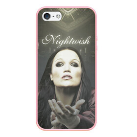 Чехол для iPhone 5/5S матовый с принтом Тарья Турунен Nightwish , Силикон | Область печати: задняя сторона чехла, без боковых панелей | nightwish | металл | музыка | рок | тарья турунен