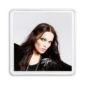 Магнит 55*55 с принтом Tarja Turunen Nightwish , Пластик | Размер: 65*65 мм; Размер печати: 55*55 мм | nightwish | металл | музыка | рок | тарья турунен