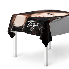 Скатерть 3D с принтом Tarja Turunen Nightwish , 100% полиэстер (ткань не мнется и не растягивается) | Размер: 150*150 см | Тематика изображения на принте: nightwish | металл | музыка | рок | тарья турунен