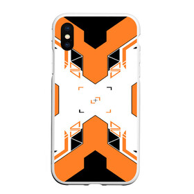 Чехол для iPhone XS Max матовый с принтом Cs Go Asiimov , Силикон | Область печати: задняя сторона чехла, без боковых панелей | Тематика изображения на принте: cs | cs go | csgo | go | го | контр страйк | контра | кс | кс го | ксго | спецназ | террористы