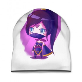 Шапка 3D с принтом Templar Assassin Cute , 100% полиэстер | универсальный размер, печать по всей поверхности изделия | dota | dota 2 | дота | дотан | раки | темпларка