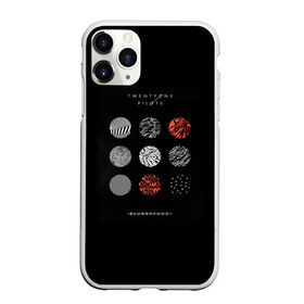 Чехол для iPhone 11 Pro матовый с принтом Twenty one pilots , Силикон |  | rock | t.o.p. | top | twenty one pilots | рок