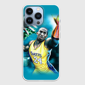 Чехол для iPhone 13 Pro с принтом Kobe Bryant ,  |  | kobe bryant | lakers | los angeles lakers | nba. | баскетбол | баскетболист | коби брайант | лайкерс | лос анджелес лейкерс | нба