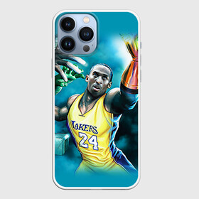 Чехол для iPhone 13 Pro Max с принтом Kobe Bryant ,  |  | Тематика изображения на принте: kobe bryant | lakers | los angeles lakers | nba. | баскетбол | баскетболист | коби брайант | лайкерс | лос анджелес лейкерс | нба