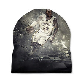 Шапка 3D с принтом Kobe Bryant , 100% полиэстер | универсальный размер, печать по всей поверхности изделия | kobe bryant | lakers | los angeles lakers | nba. | баскетбол | баскетболист | коби брайант | лайкерс | лос анджелес лейкерс | нба