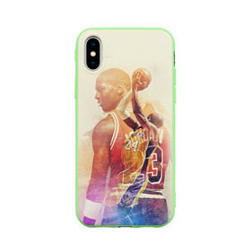 Чехол для Apple iPhone X силиконовый матовый с принтом Kobe Bryant , Силикон | Печать на задней стороне чехла, без боковой панели | kobe bryant | lakers | los angeles lakers | nba. | баскетбол | баскетболист | коби брайант | лайкерс | лос анджелес лейкерс | нба