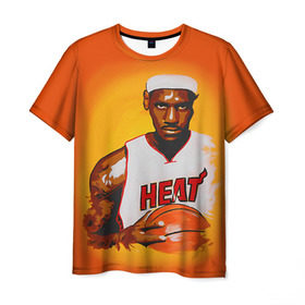 Мужская футболка 3D с принтом LeBron James , 100% полиэфир | прямой крой, круглый вырез горловины, длина до линии бедер | cleveland cavaliers | lebron james | nba. | баскетбол | баскетболист | джеймс леброн | кливленд кавальерс | нба