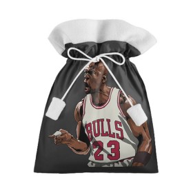 Подарочный 3D мешок с принтом Michael Jordan , 100% полиэстер | Размер: 29*39 см | chicago bulls | michael jeffrey jordan | nba. | баскетбол | баскетболист | вашингтон уизардс | майкл джордан | нба | чикаго | чикаго буллз