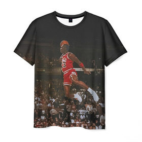 Мужская футболка 3D с принтом Michael Jordan , 100% полиэфир | прямой крой, круглый вырез горловины, длина до линии бедер | chicago bulls | michael jeffrey jordan | nba. | баскетбол | баскетболист | вашингтон уизардс | майкл джордан | нба | чикаго | чикаго буллз