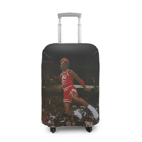 Чехол для чемодана 3D с принтом Michael Jordan , 86% полиэфир, 14% спандекс | двустороннее нанесение принта, прорези для ручек и колес | chicago bulls | michael jeffrey jordan | nba. | баскетбол | баскетболист | вашингтон уизардс | майкл джордан | нба | чикаго | чикаго буллз