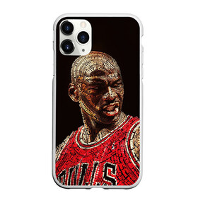 Чехол для iPhone 11 Pro матовый с принтом Michael Jordan , Силикон |  | Тематика изображения на принте: chicago bulls | michael jeffrey jordan | nba. | баскетбол | баскетболист | вашингтон уизардс | майкл джордан | нба | чикаго | чикаго буллз