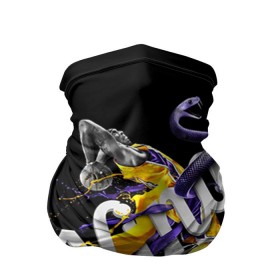 Бандана-труба 3D с принтом Баскетболист , 100% полиэстер, ткань с особыми свойствами — Activecool | плотность 150‒180 г/м2; хорошо тянется, но сохраняет форму | nba | баскетбол | баскетболист | нба