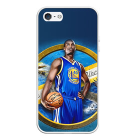 Чехол для iPhone 5/5S матовый с принтом Баскетболист , Силикон | Область печати: задняя сторона чехла, без боковых панелей | nba | баскетбол | баскетболист | нба