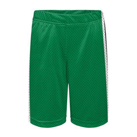 Детские спортивные шорты 3D с принтом Boston Celtics ,  100% полиэстер
 | пояс оформлен широкой мягкой резинкой, ткань тянется
 | boston celtics | бостон | бостон селтикс | нба | селтикс