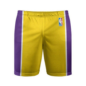 Мужские шорты 3D спортивные с принтом Lakers ,  |  | kobe bryant | lakers | los angeles lakers | nba | баскетбол | брайант | браянт | коби | лайкерс | лос анджелес лейкерс | нба | форма