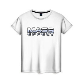 Женская футболка 3D с принтом Mass effect , 100% полиэфир ( синтетическое хлопкоподобное полотно) | прямой крой, круглый вырез горловины, длина до линии бедер | andromeda | pc | андромеда | игры | масс | эффект