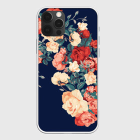 Чехол для iPhone 12 Pro Max с принтом Fashion flowers , Силикон |  | fashion | flower | мода | фэшн | цветы