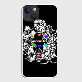 Чехол для iPhone 13 с принтом Undertale 2 ,  |  | альфис | андайн | андертейл | асгор | дримурр | меттатон | папирус | подземелье | санс | ториэль | флауи | фриск