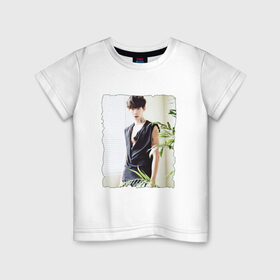 Детская футболка хлопок с принтом Дорамы , 100% хлопок | круглый вырез горловины, полуприлегающий силуэт, длина до линии бедер | korea | актер | дорамы. дорама | корейская дорама | корейские дорамы | корея