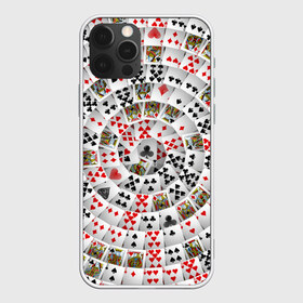 Чехол для iPhone 12 Pro Max с принтом Игральные карты 3 , Силикон |  | карты | настольные игры | пасьянс | покер