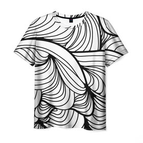 Мужская футболка 3D с принтом Смелость и счастье , 100% полиэфир | прямой крой, круглый вырез горловины, длина до линии бедер | 